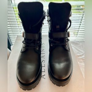 Allsaints Women’s Combat Boots.